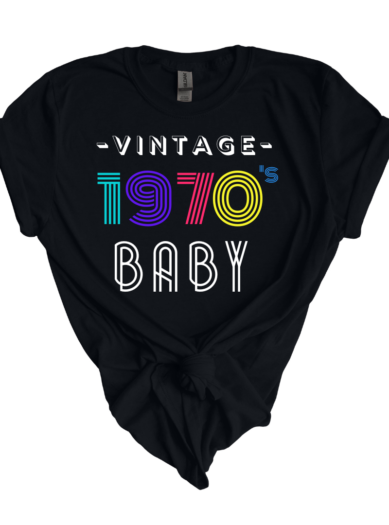Vintage 1970's Baby Tee